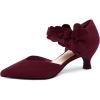 Suede Burgundy