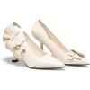 Creamy-white