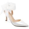 Ivory White-satin