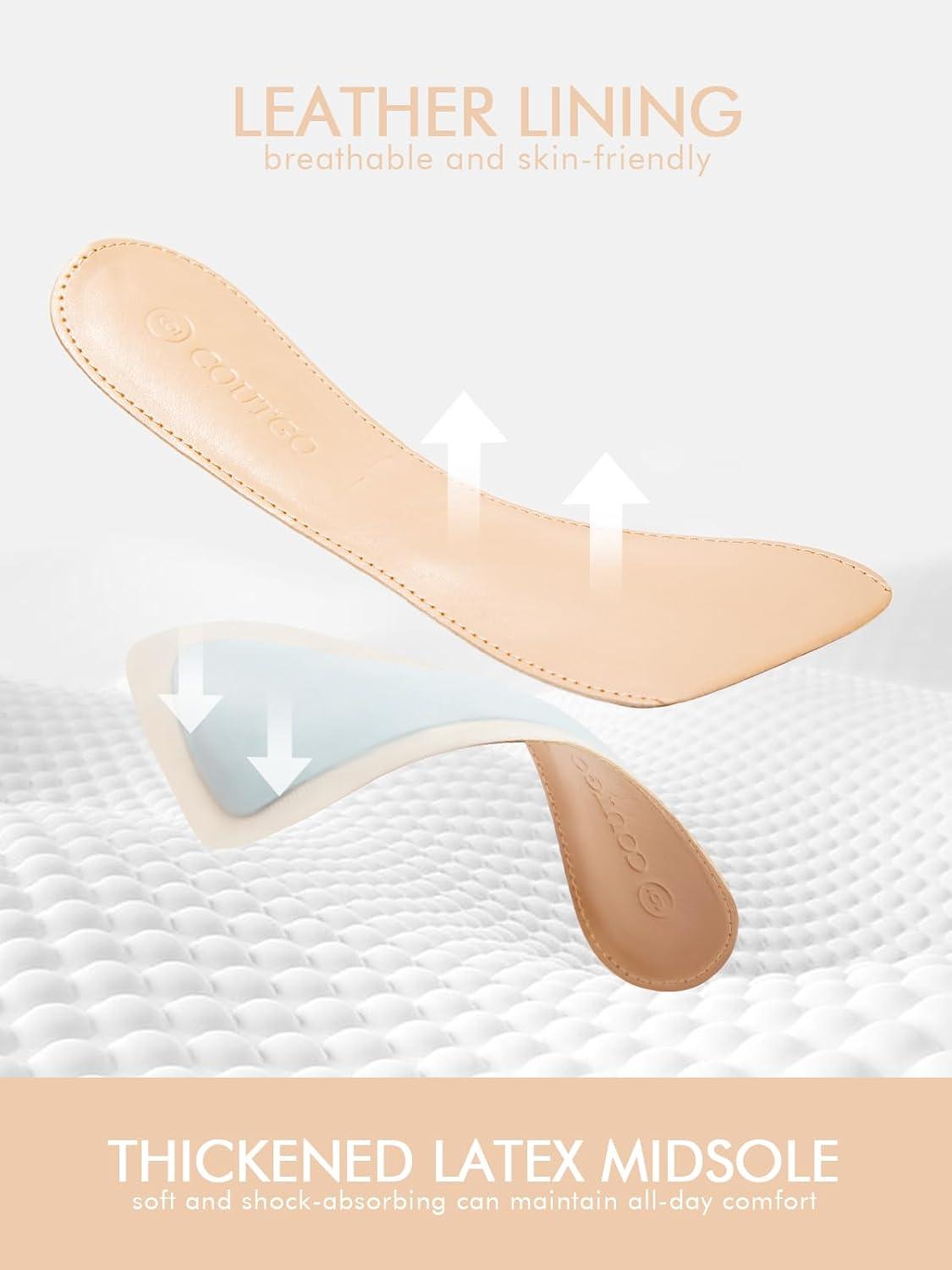 image:imageCoutgo Womens Pointed Toe Slingback Kitten Heel PumpsKhaki